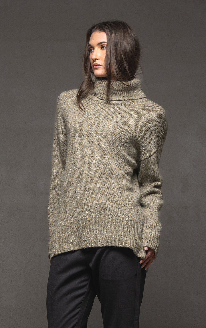 3GG MERINO ALPACA BLEND TURTLENECK
