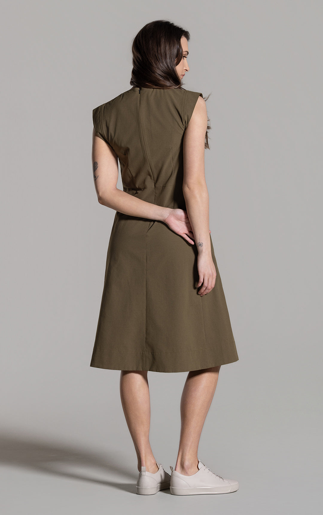 AIRVENTURE CAP SLEEVE DRESS