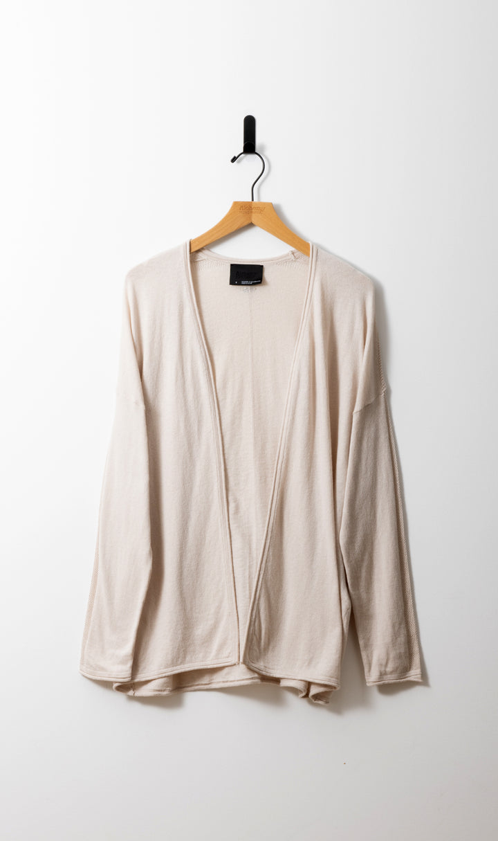 14GG COTTON SILK CARDIGAN - CLEARANCE