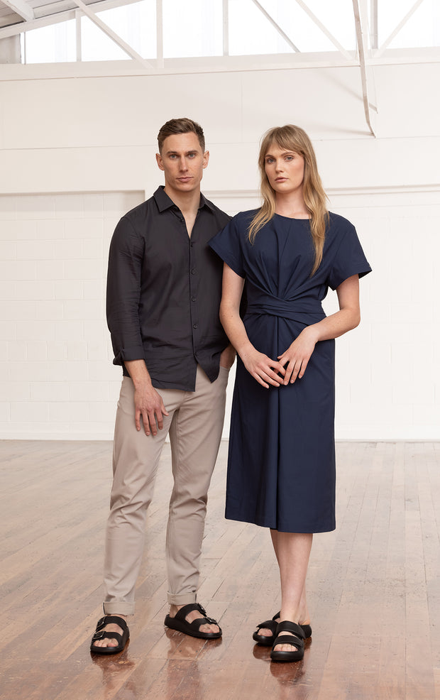 DELTAPEAK WRAP DRESS