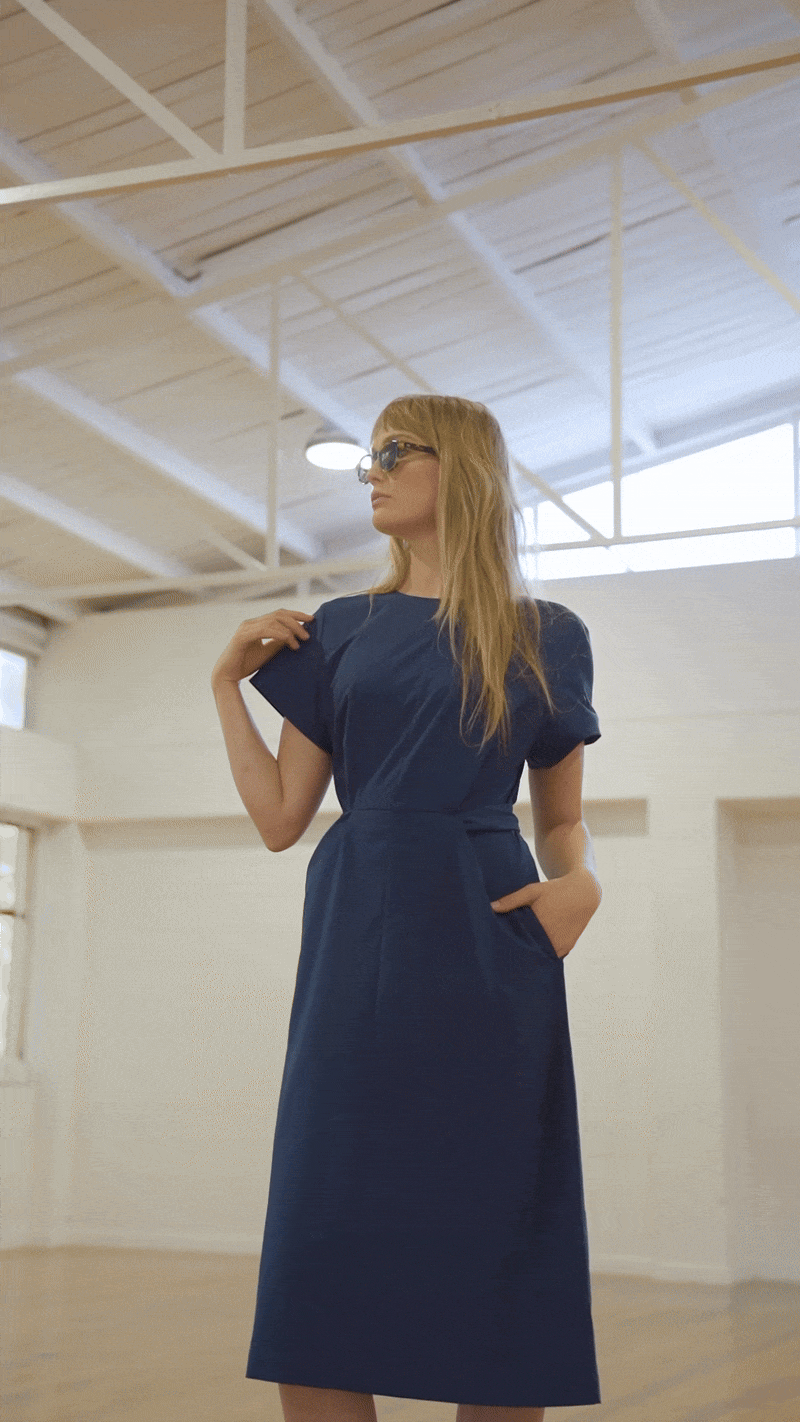 DELTAPEAK WRAP DRESS - CLEARANCE