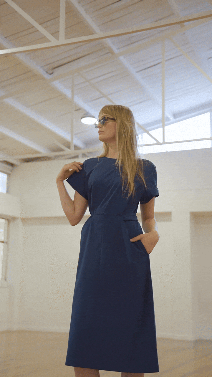 DELTAPEAK WRAP DRESS - CLEARANCE