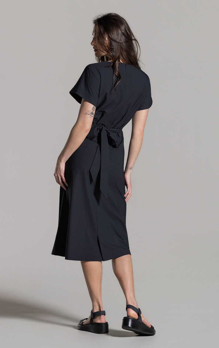 DELTAPEAK WRAP DRESS