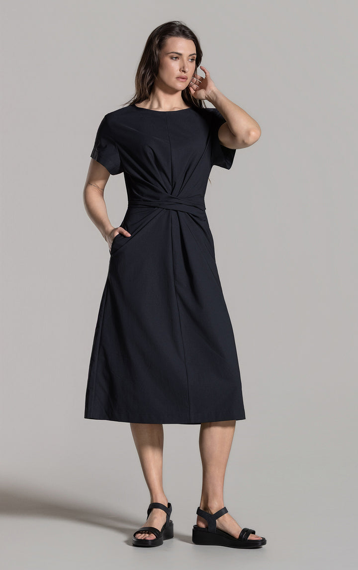 DELTAPEAK WRAP DRESS