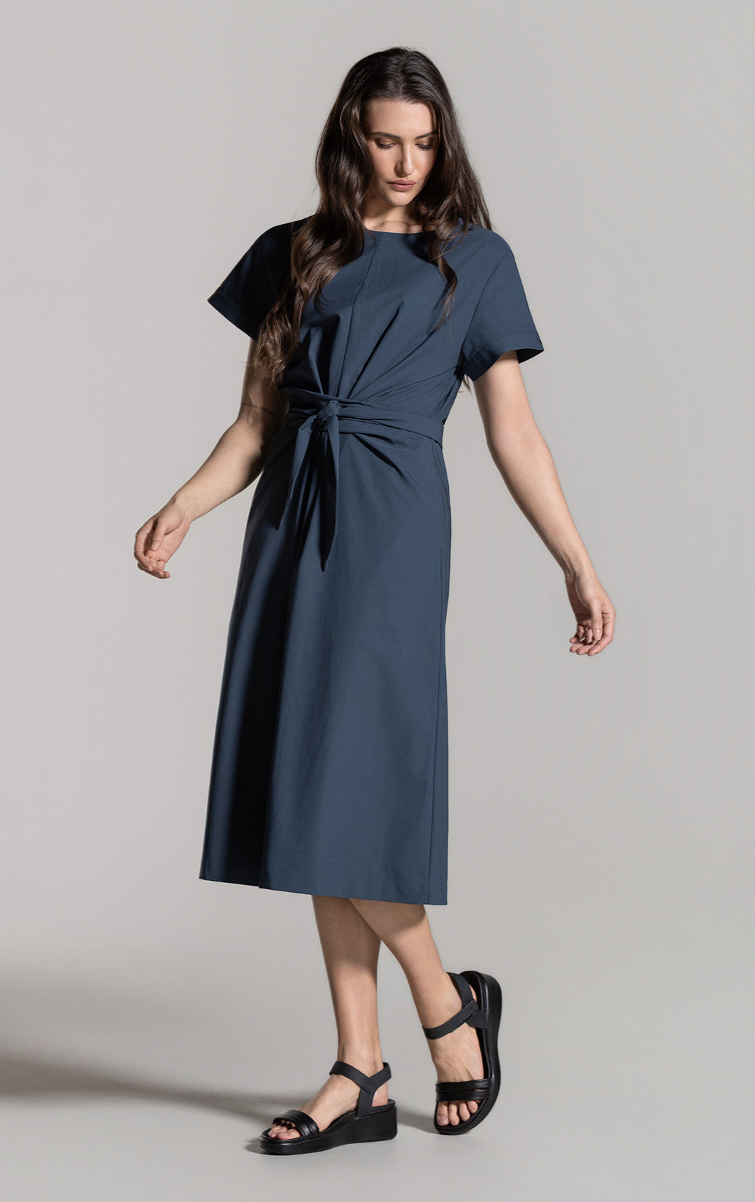 DELTAPEAK WRAP DRESS