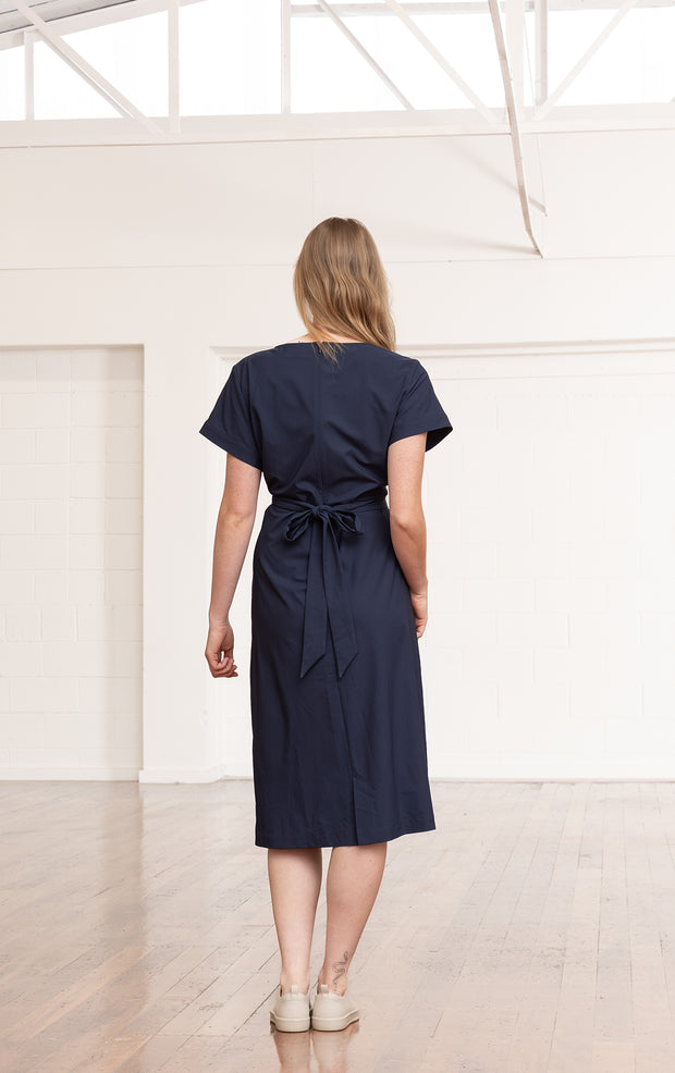 DELTAPEAK WRAP DRESS