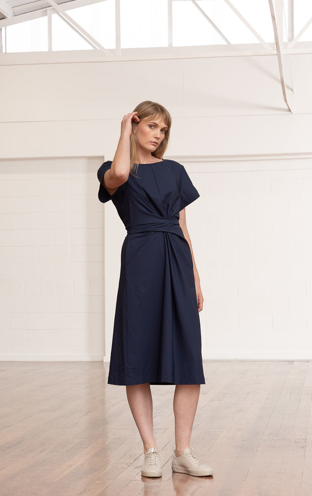 DELTAPEAK WRAP DRESS