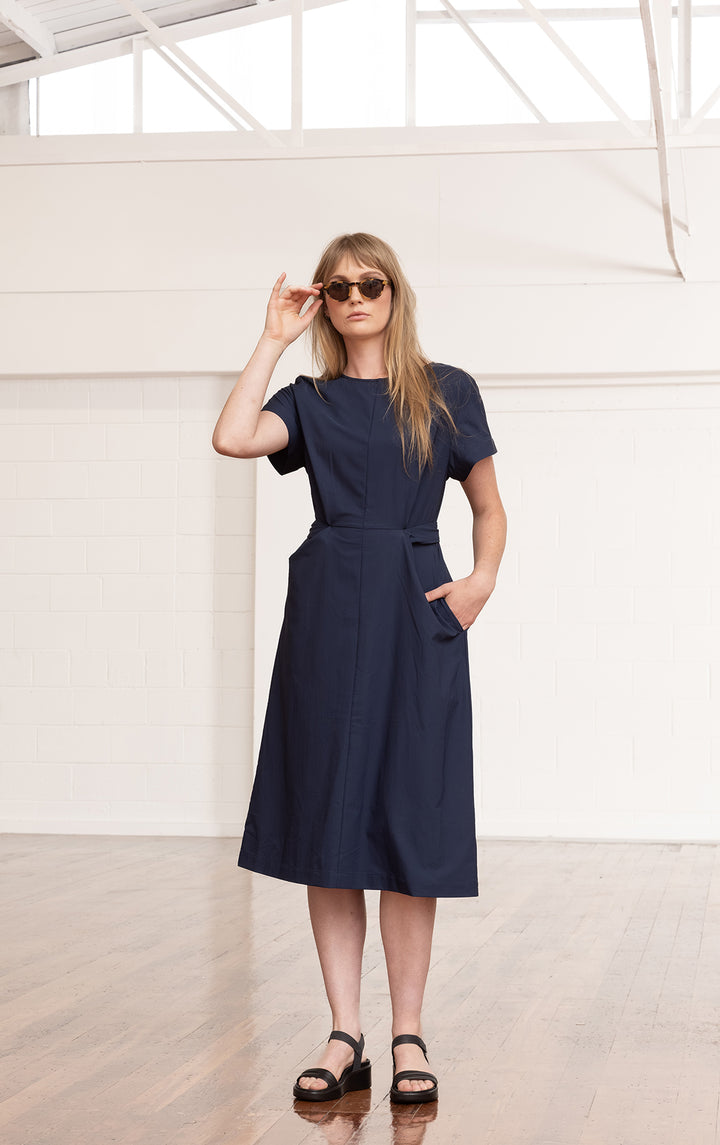 DELTAPEAK WRAP DRESS - CLEARANCE