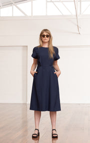 DELTAPEAK WRAP DRESS