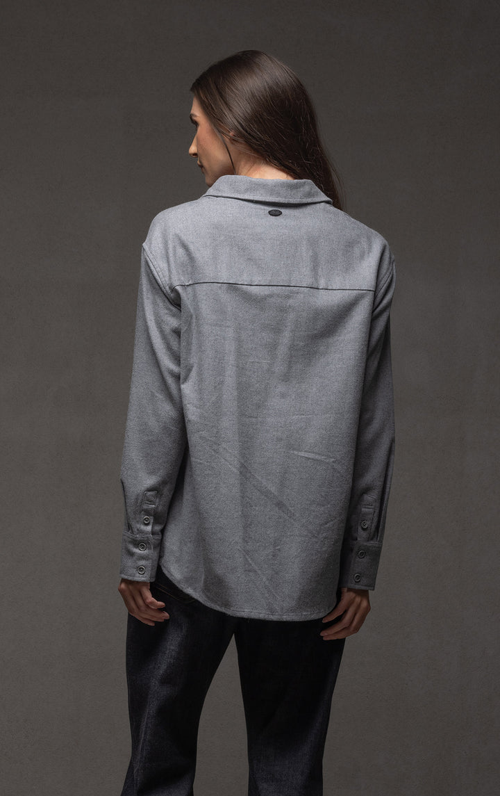 COTTON FLANNEL OVERSHIRT