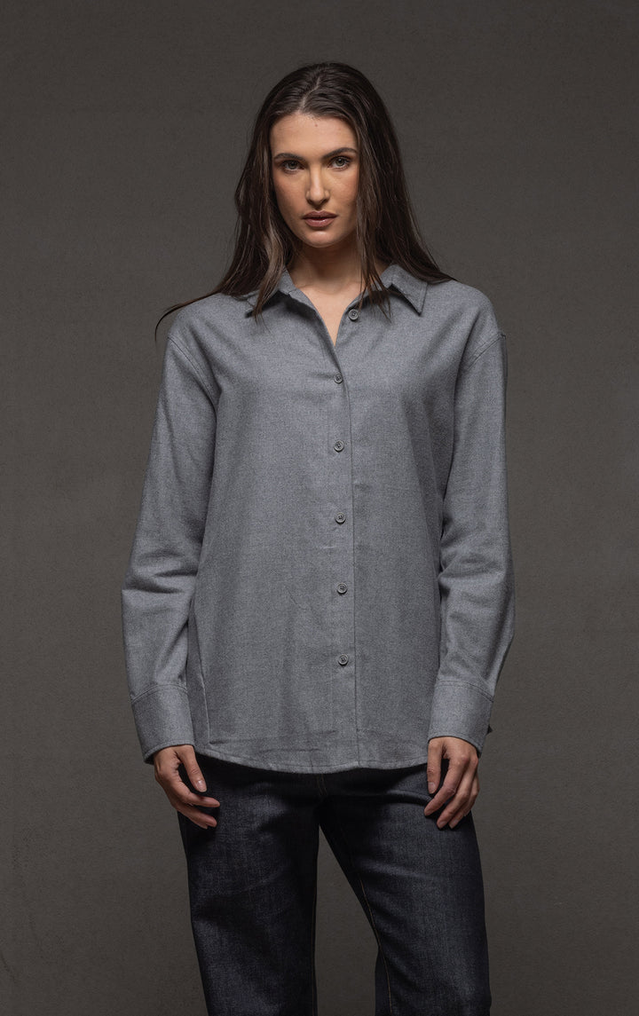 COTTON FLANNEL OVERSHIRT