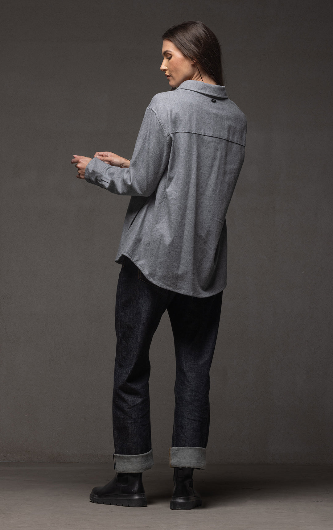 COTTON FLANNEL OVERSHIRT