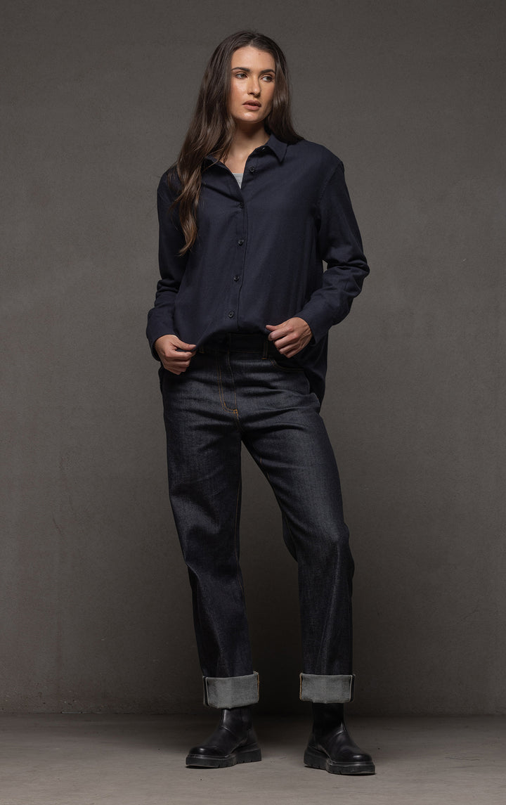 COTTON FLANNEL OVERSHIRT
