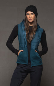 HYBRID HOODED VEST