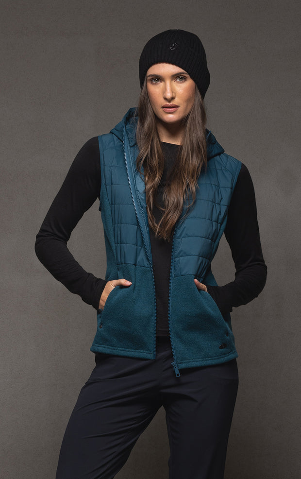 HYBRID HOODED VEST
