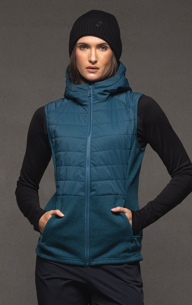 HYBRID HOODED VEST