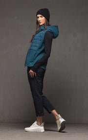 HYBRID HOODED VEST