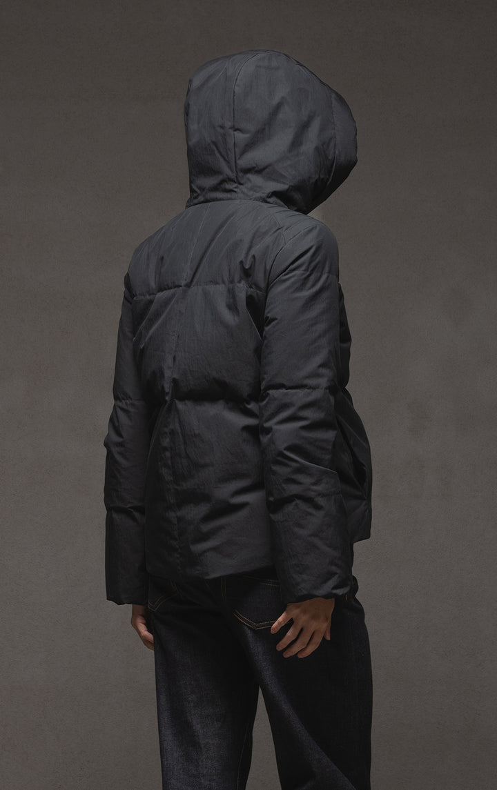HOODED DOWN JACKET - CLEARANCE