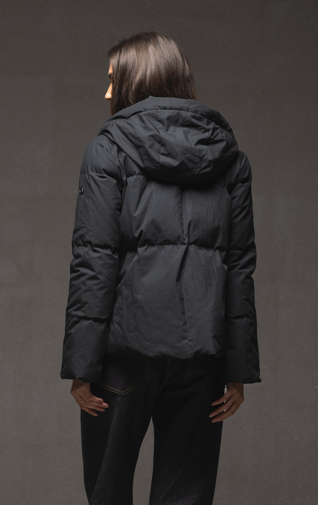 HOODED DOWN JACKET - CLEARANCE