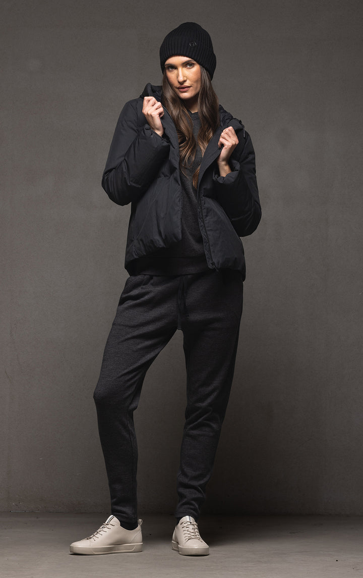 HOODED DOWN JACKET - CLEARANCE
