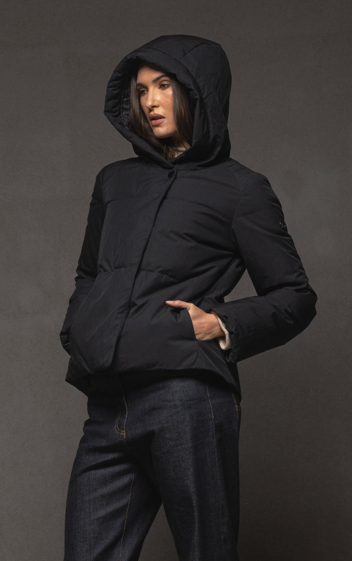 HOODED DOWN JACKET - CLEARANCE