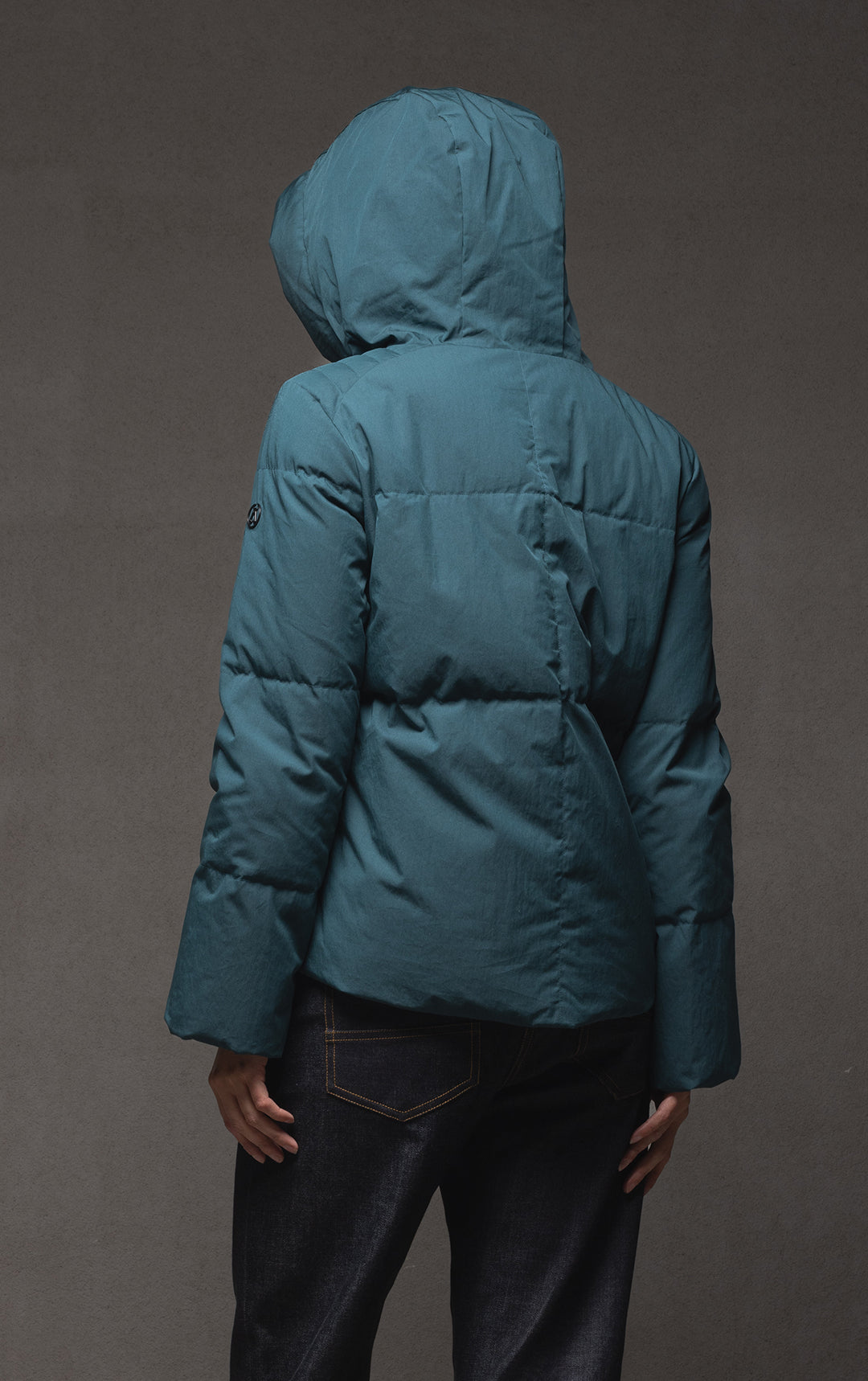 HOODED DOWN JACKET - CLEARANCE