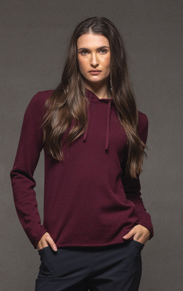 12GG BRUSHED MERINO HOODY