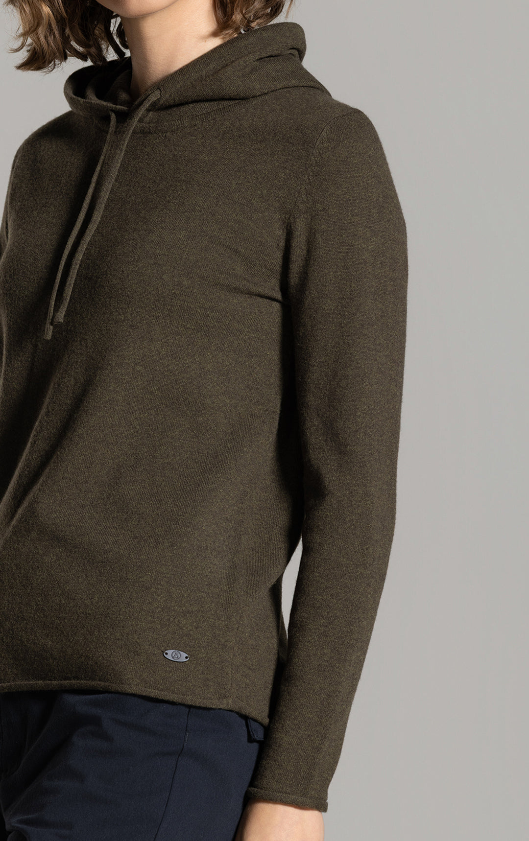 12GG BRUSHED MERINO HOODY