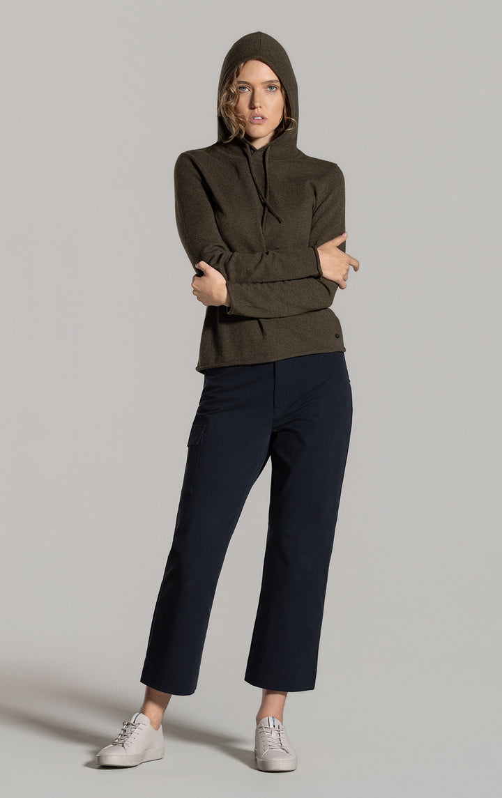 12GG BRUSHED MERINO HOODY