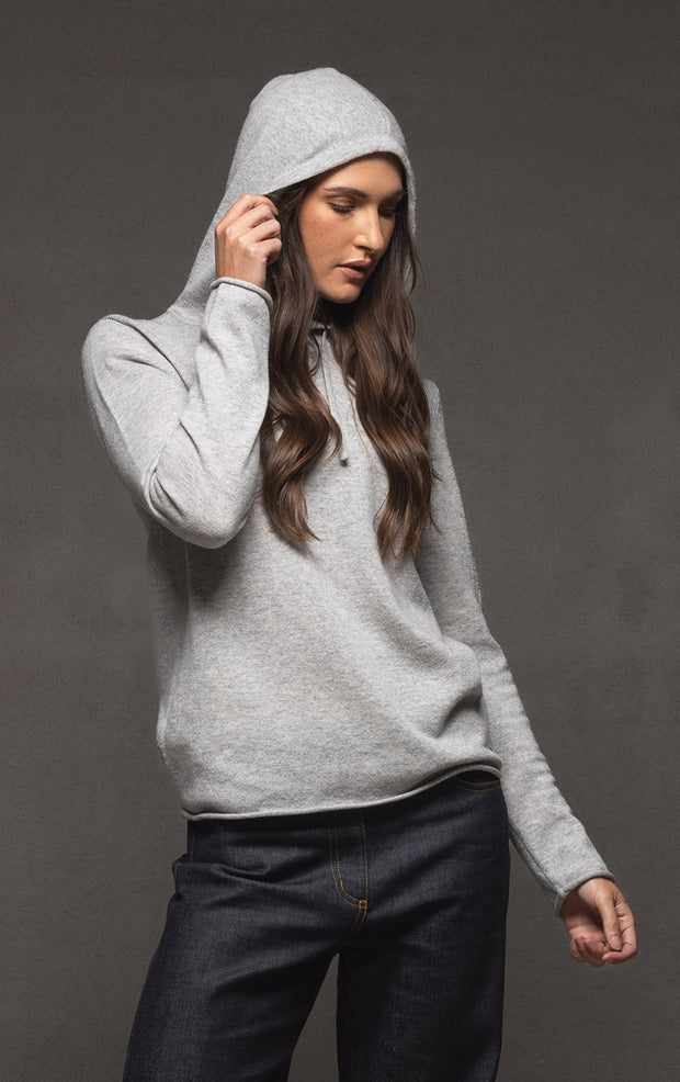 12GG BRUSHED MERINO HOODY