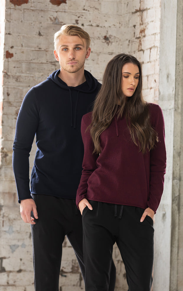 12GG BRUSHED MERINO HOODY
