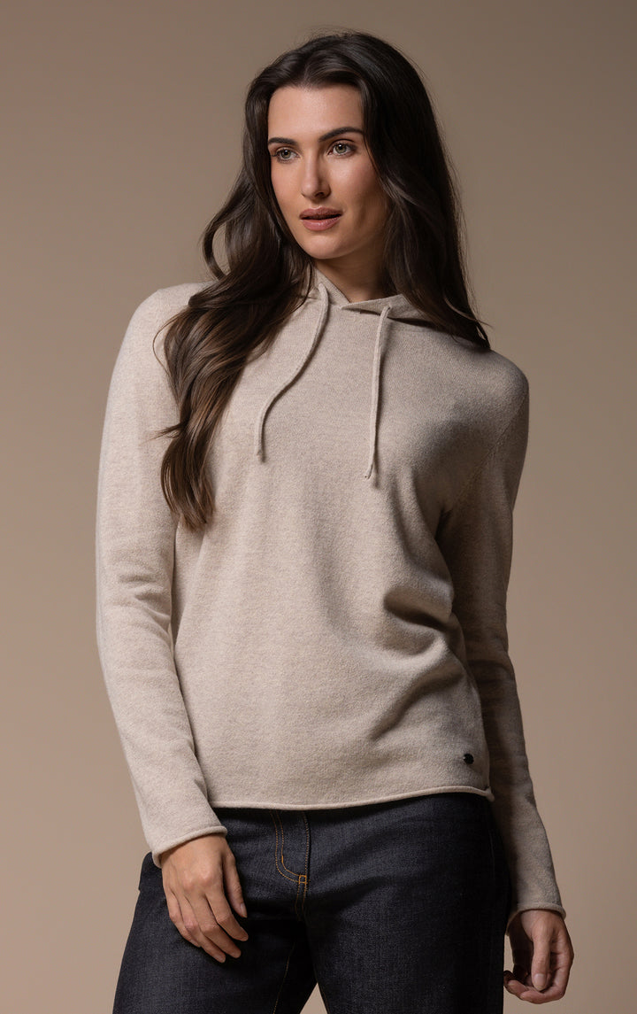 12GG BRUSHED MERINO HOODY