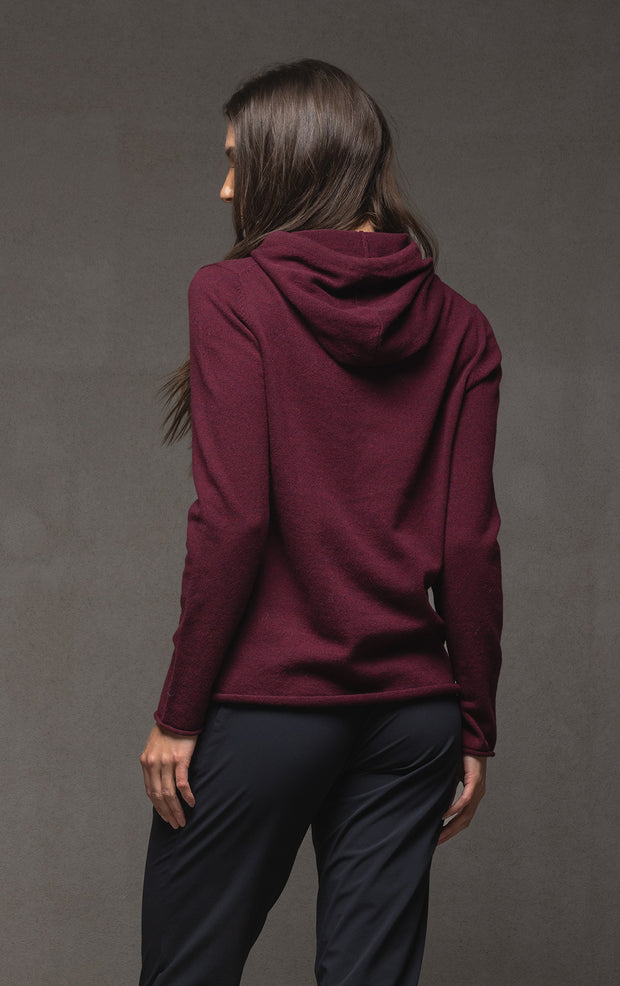 12GG BRUSHED MERINO HOODY