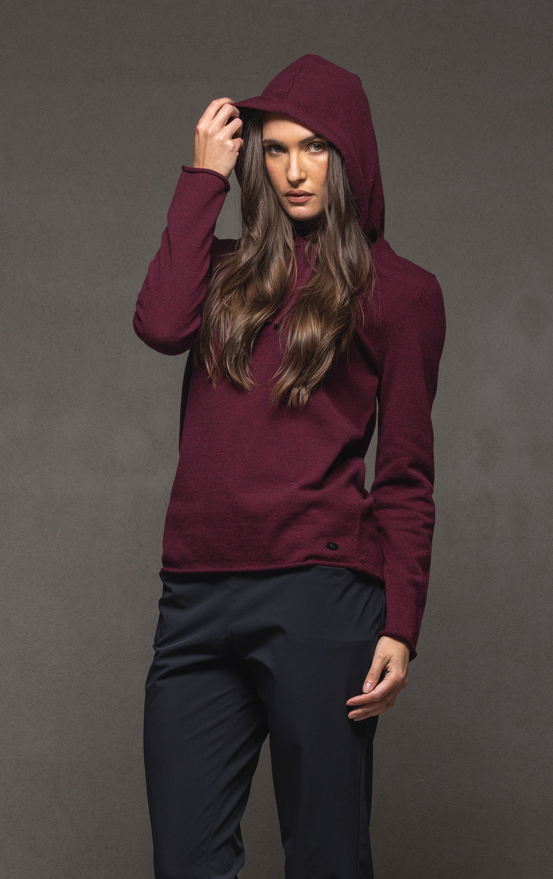 12GG BRUSHED MERINO HOODY
