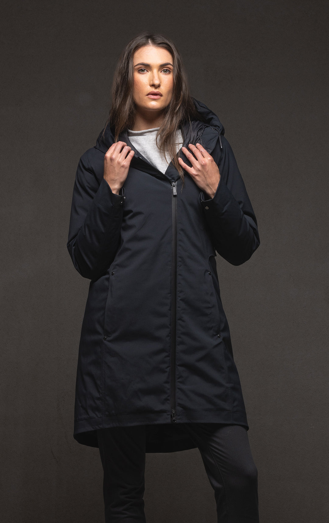 HOODED DOWN PARKA