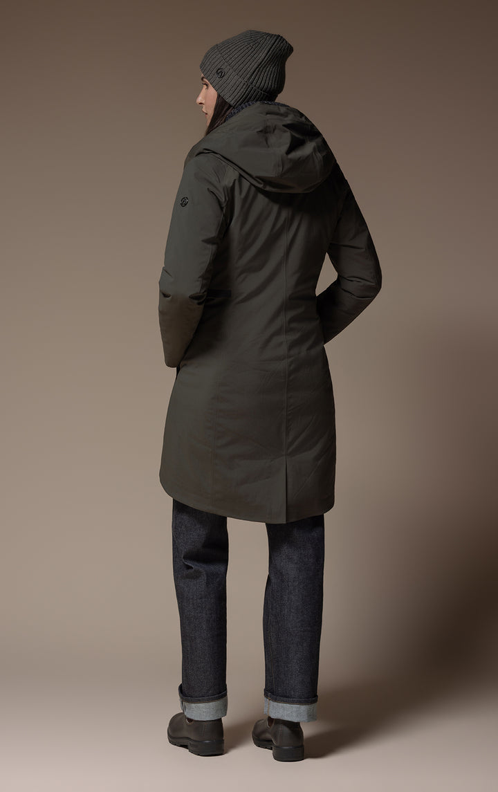 HOODED DOWN PARKA
