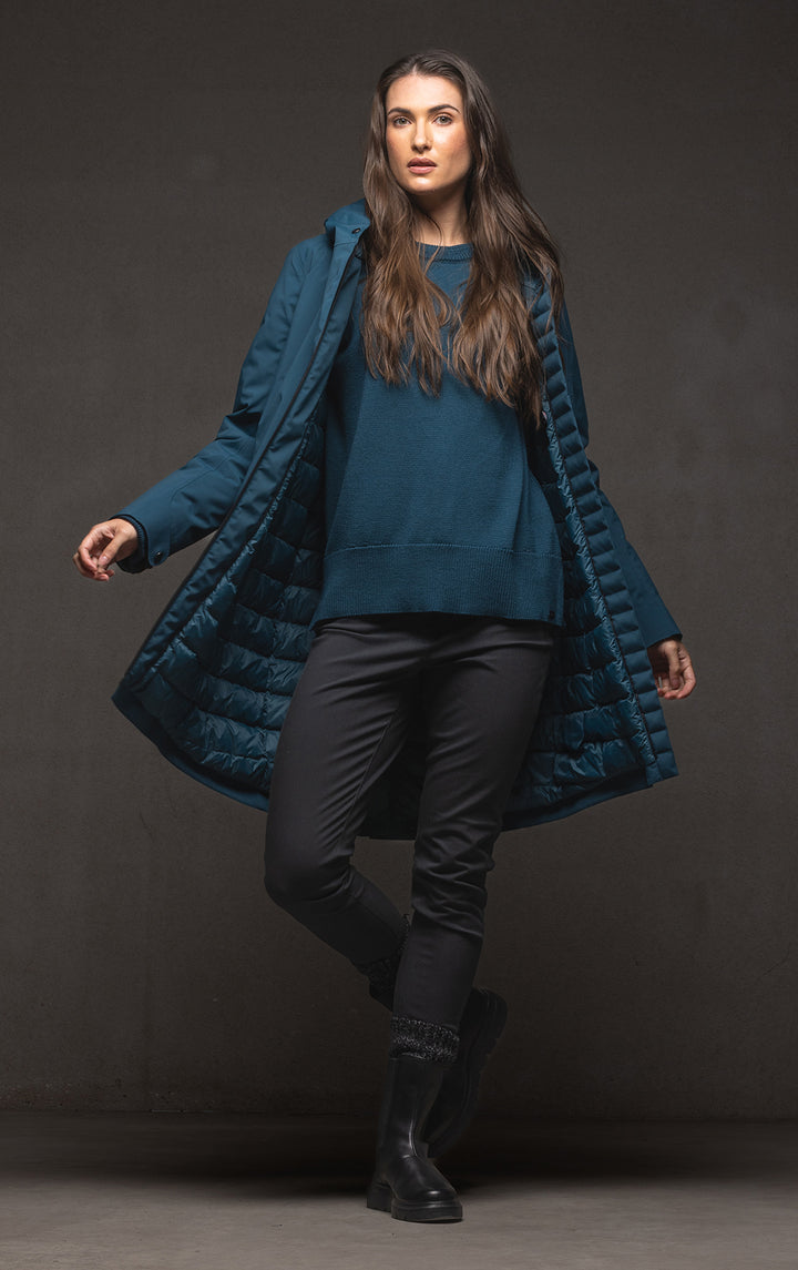 HOODED DOWN PARKA