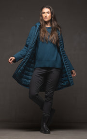 HOODED DOWN PARKA