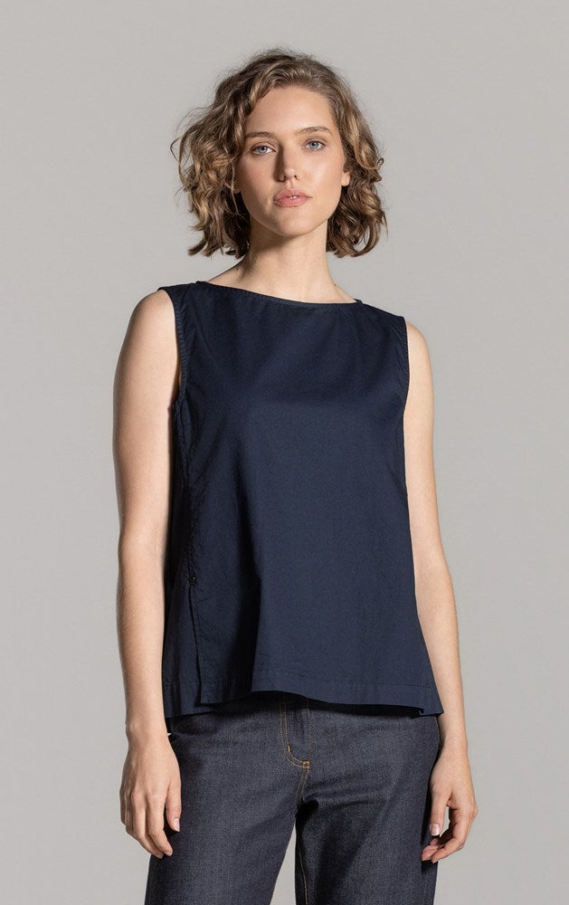ORGANIC COTTON SLEEVELESS TOP - CLEARANCE