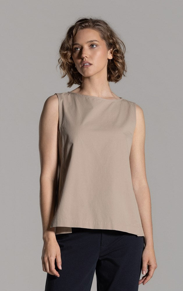 ORGANIC COTTON SLEEVELESS TOP - CLEARANCE