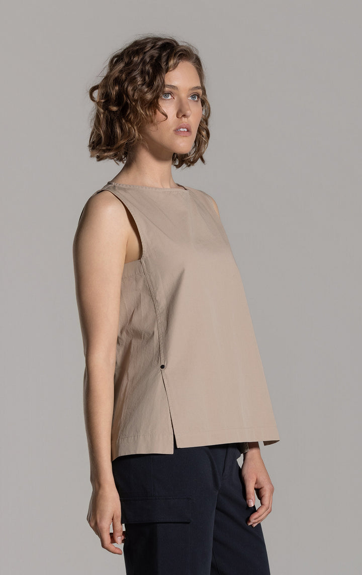 ORGANIC COTTON SLEEVELESS TOP