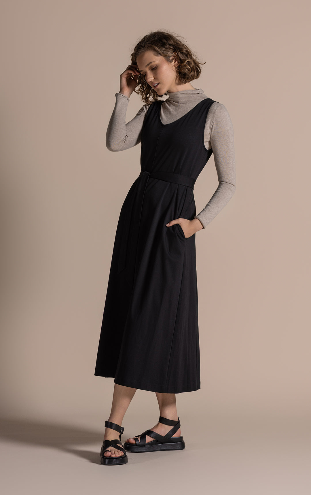COTTON LUXE REVERSIBLE DRESS