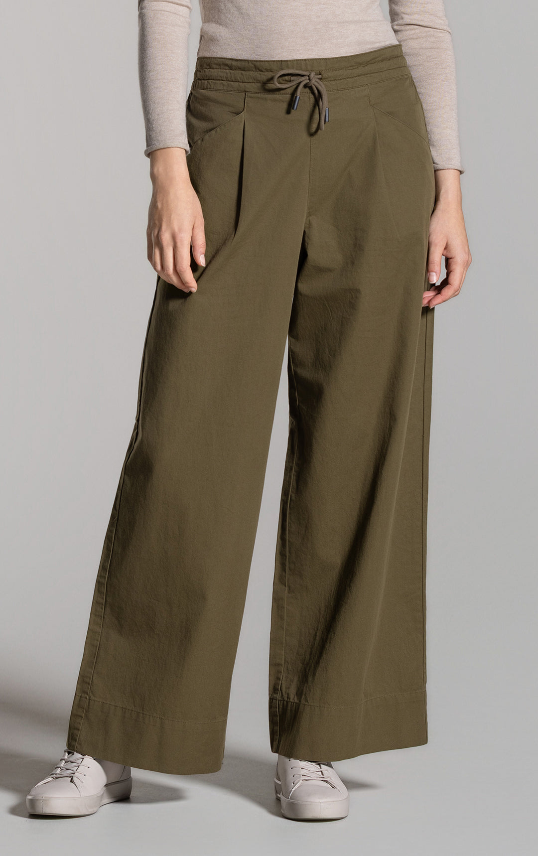 ORGANIC COTTON DRAWSTRING TROUSER