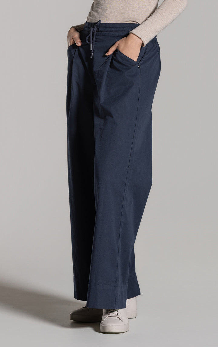 ORGANIC COTTON DRAWSTRING TROUSER