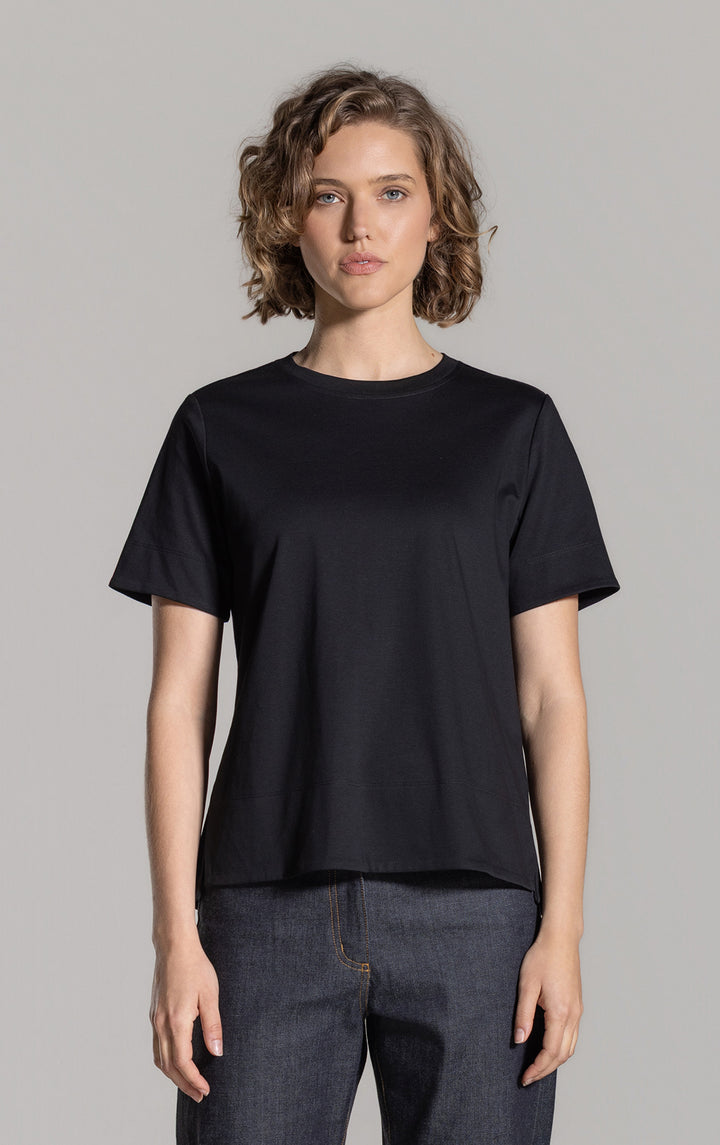 COTTON LUXE CREW TEE