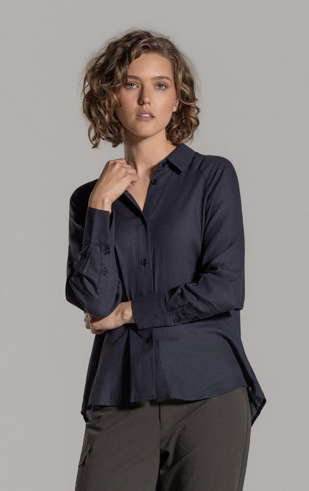 ORGANIC COTTON LS RAGLAN SHIRT - CLEARANCE