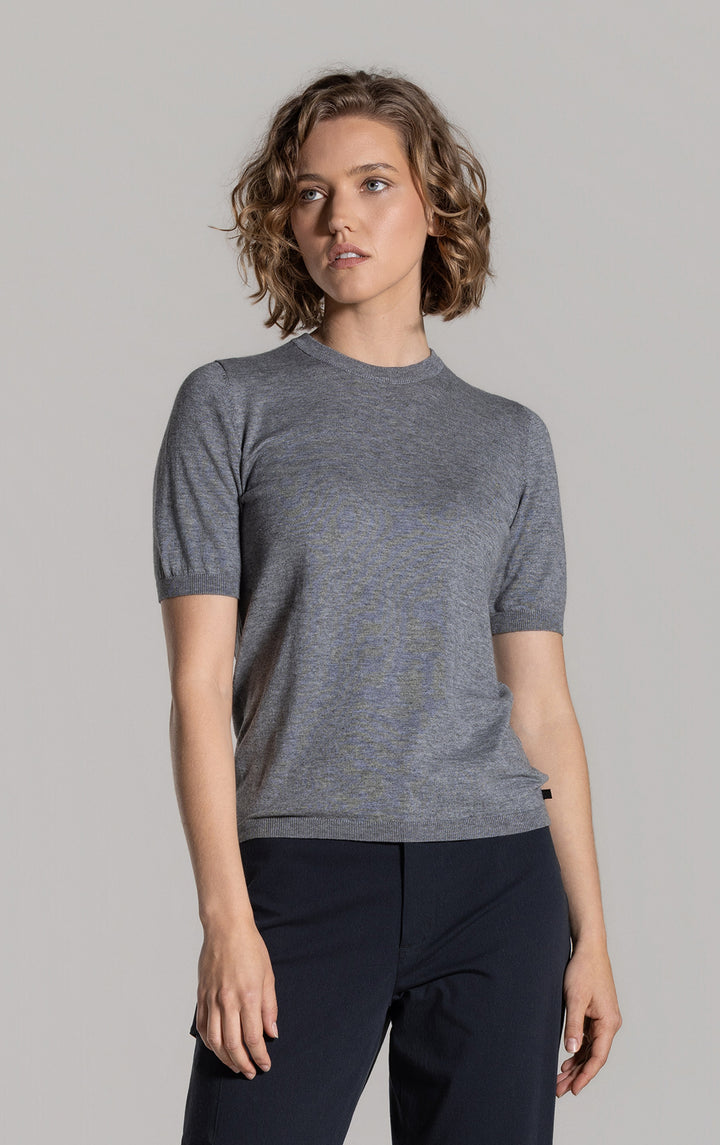 14GG COTTON MERINO SS TEE