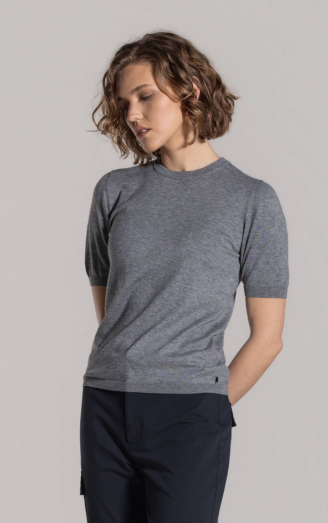 14GG COTTON MERINO SS TEE