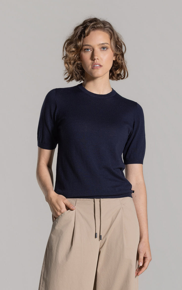 14GG COTTON MERINO SS TEE
