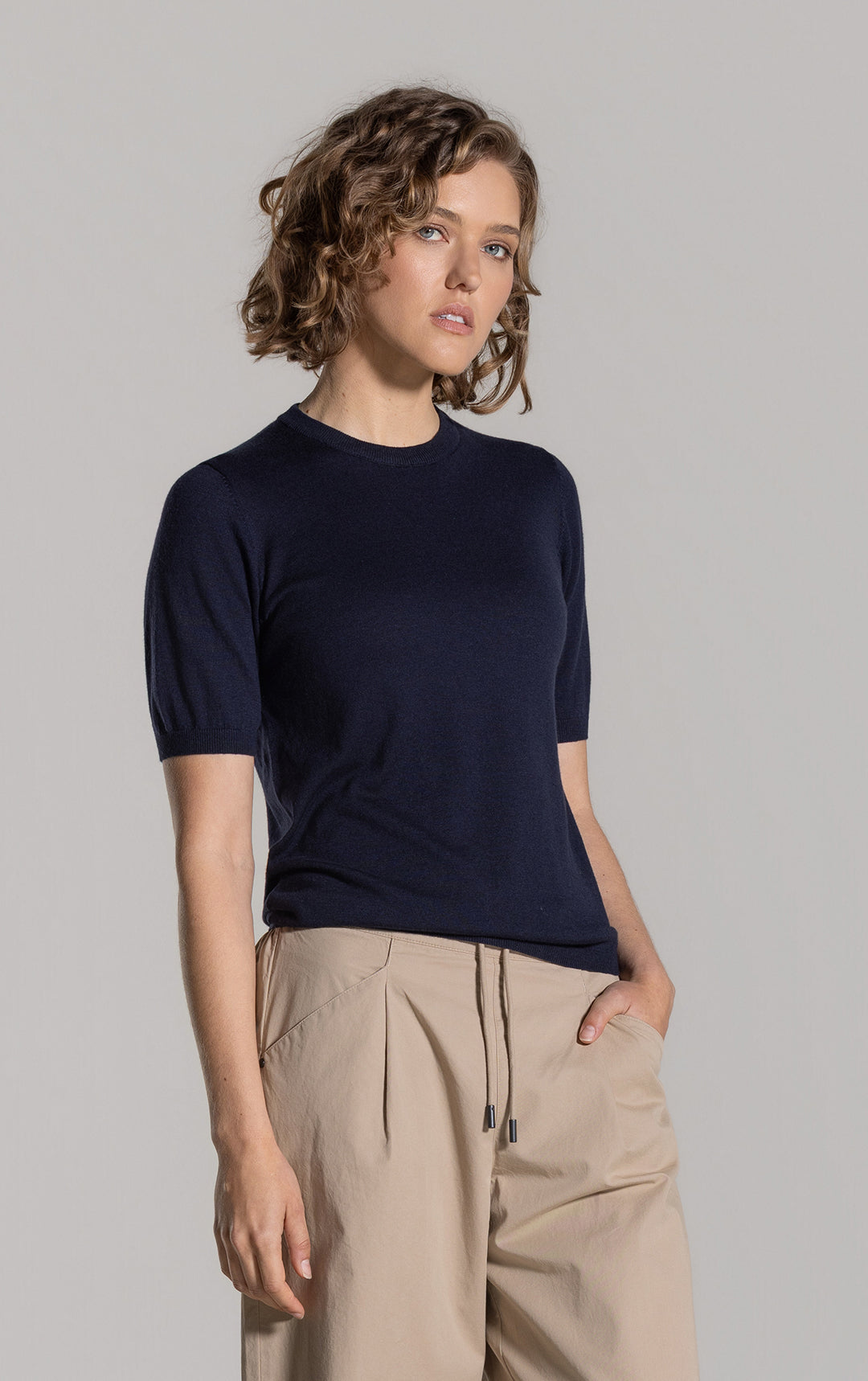 14GG COTTON MERINO SS TEE